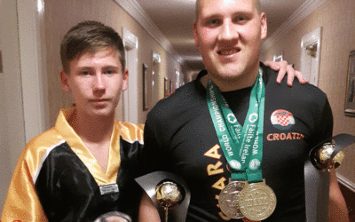 Matko Živčić, dvostruki juniorski svjetski prvak u kickboxingu