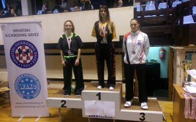 Lucija Cicvara zlatna na seniorskom hrvatskom prvenstvu u Point Fightingu
