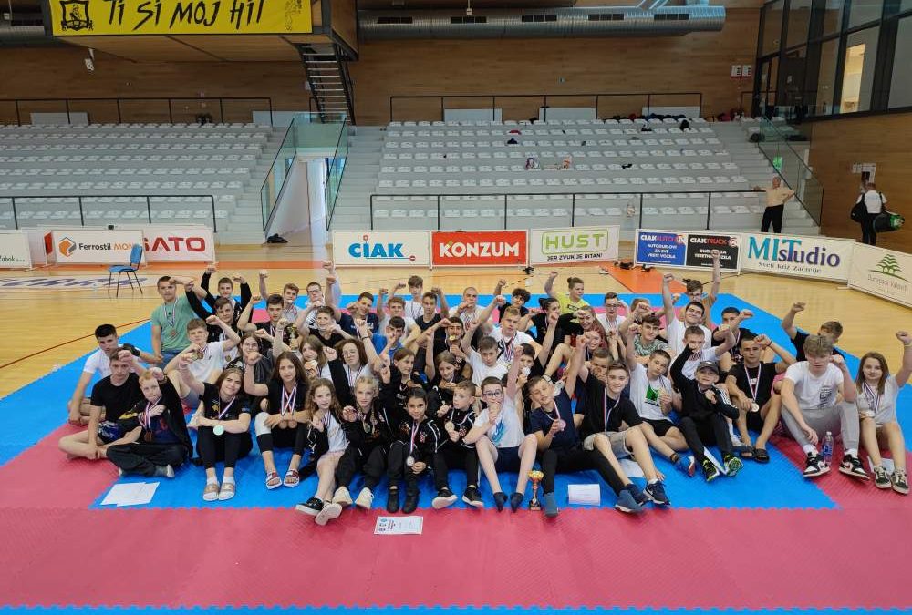 Kickboxing klub Tigar Karlovac najbolji klub 9. međunarodnog kupa Zabok Open 2022