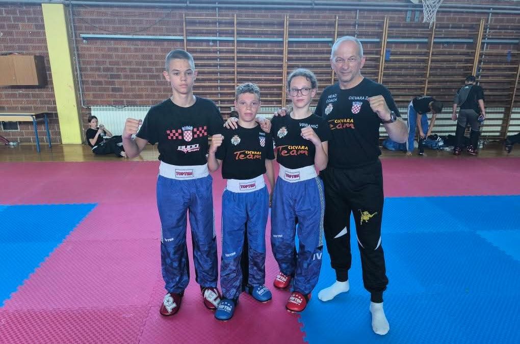 Leon Krznar, Ivano Antić i Luka Katalinić putuju na Europsko prvenstvo u Kickboxingu za juniore i kadete