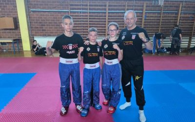 Leon Krznar, Ivano Antić i Luka Katalinić putuju na Europsko prvenstvo u Kickboxingu za juniore i kadete