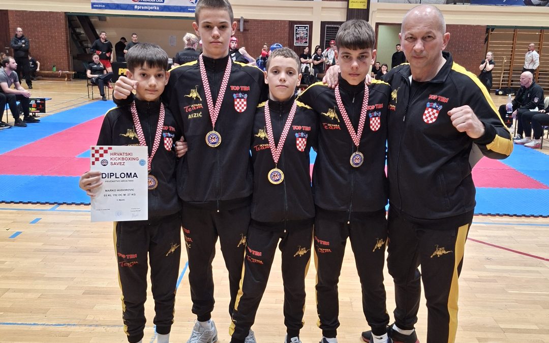 Ivano Anzić i Niko Vrbanić prvaci Hrvatske, Ante Goršić srebrni, Marko Hudorović brončani